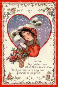 Arts and Craft Valentine 1925 - 13