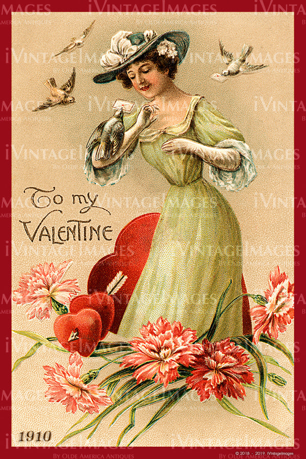 Victorian Valentine 1910- 20
