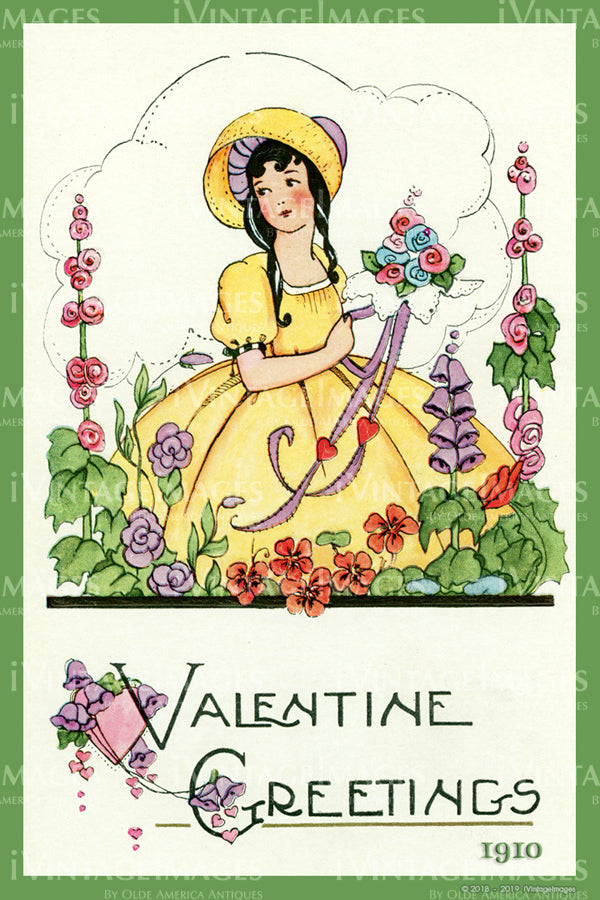 Art Deco Valentine 1910 - 31