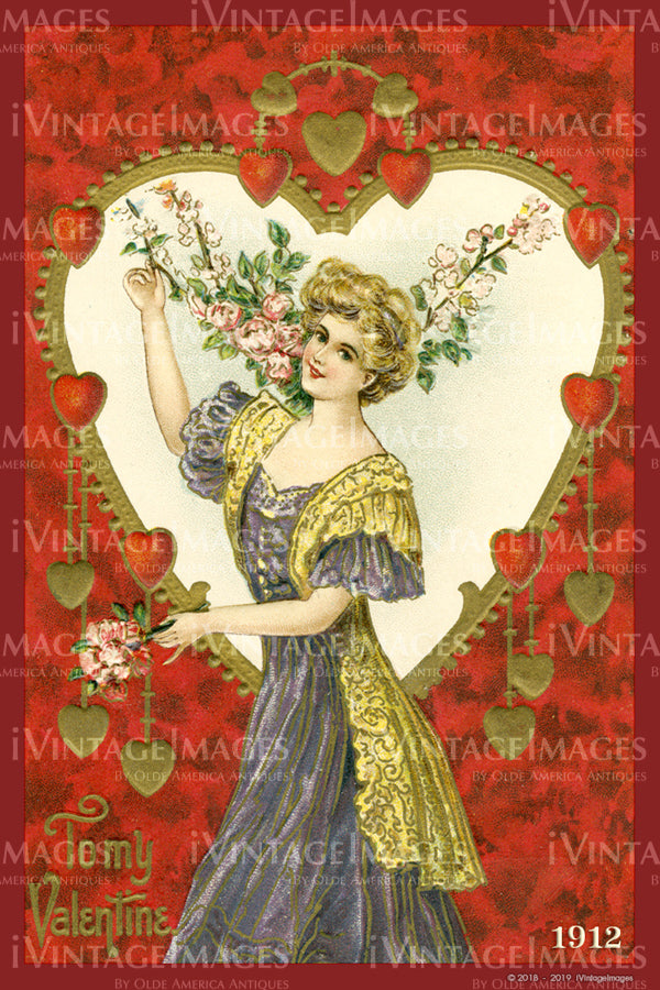 Victorian Valentine 1912- 47