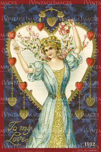 Victorian Valentine 1912- 48