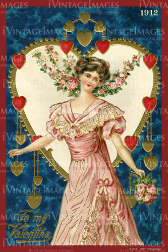 Victorian Valentine 1912- 49
