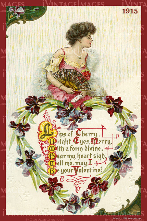 Victorian Valentine 1915- 54