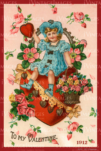 Victorian Valentine 1912- 55
