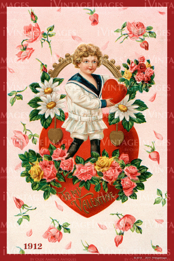 Victorian Valentine 1912- 58