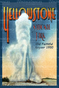 Yellowstone Poster 1930 - 13
