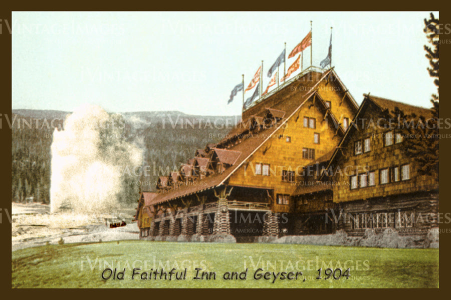 Yellowstone Postcard 1904 - 18