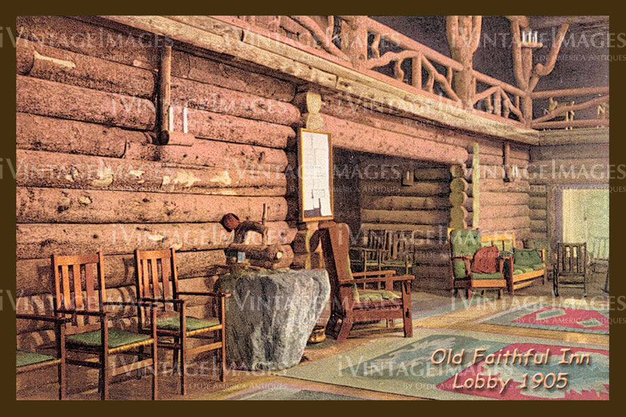 Yellowstone Postcard 1905 - 24