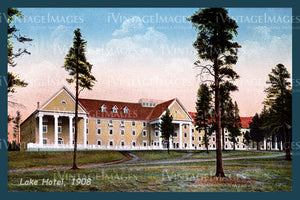 Yellowstone Postcard 1908 - 35
