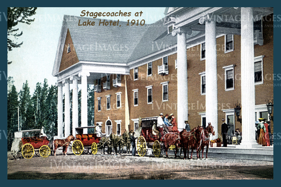 Yellowstone Postcard 1910 - 36