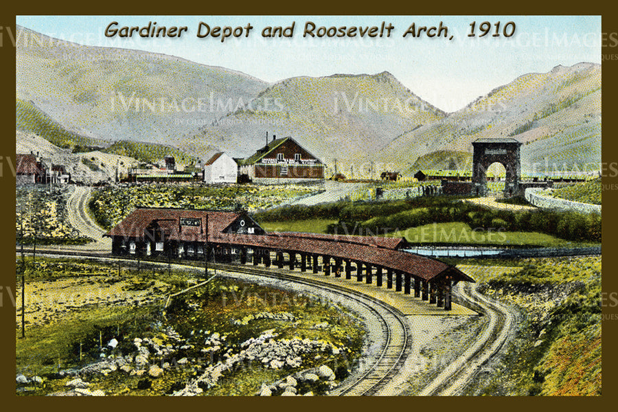 Yellowstone Postcard 1910 - 43