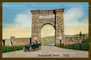 Yellowstone Postcard 1920 - 45