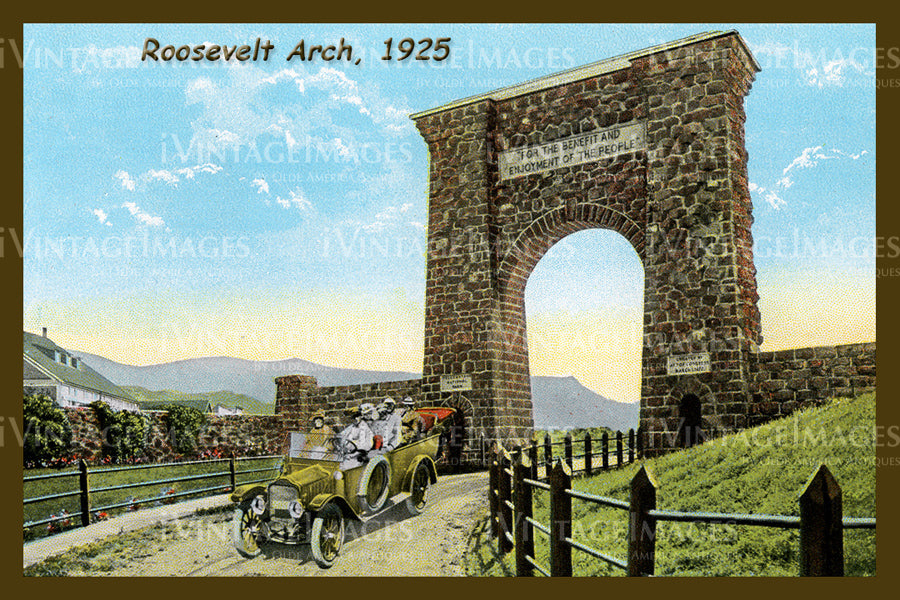 Yellowstone Postcard 1925 - 46