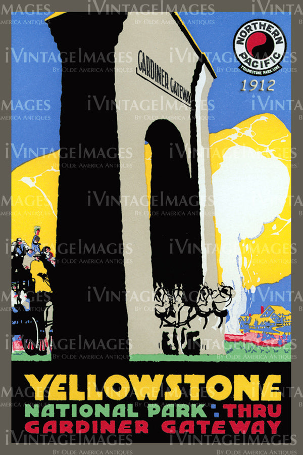 Yellowstone Poster 1912 - 47