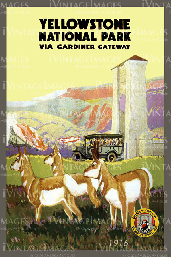 Yellowstone Poster 1916 - 48