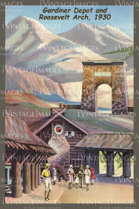 Yellowstone Poster 1930 - 49