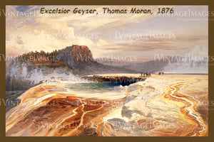 Yellowstone Painting 1876 - 53