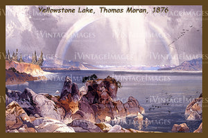 Yellowstone Painting 1876 - 58