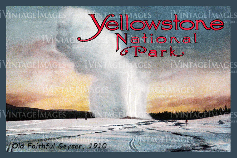 Yellowstone Postcard 1910 - 59