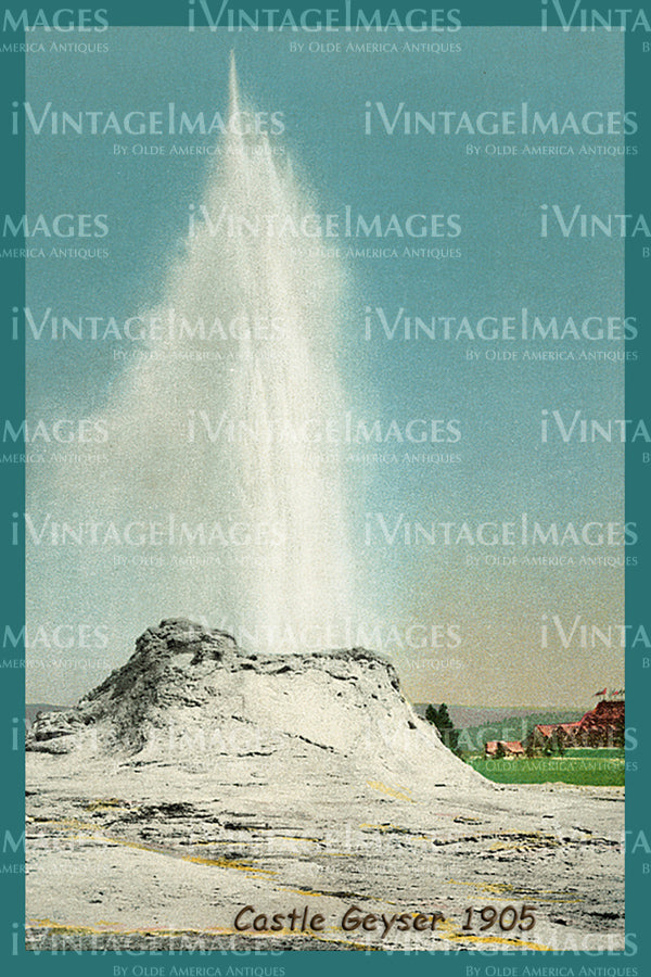 Yellowstone Postcard 1905 - 69