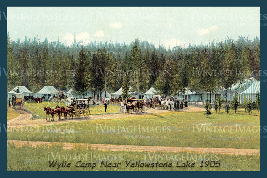 Yellowstone Postcard 1905 - 71