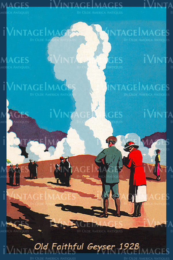 Yellowstone Poster 1928 - 75