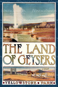 Yellowstone Poster 1909 - 85