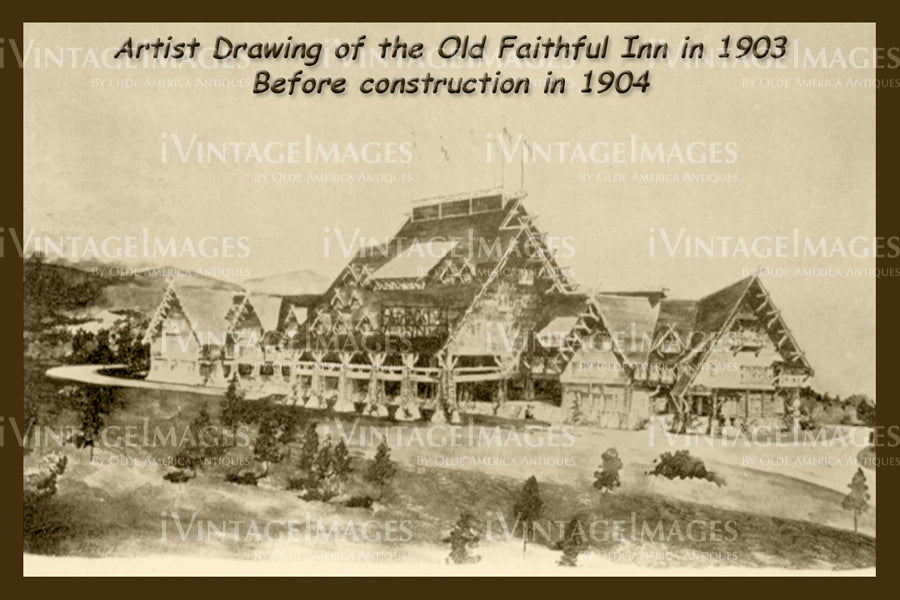 Yellowstone Artist Rendition 1903 - 89