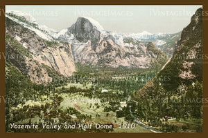 Yosemite Postcard 1910 - 1
