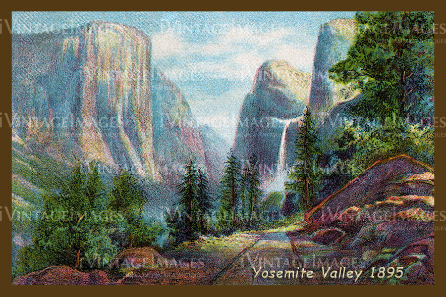 Yosemite Postcard 1910 - 4