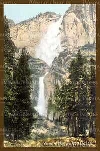 Yosemite Postcard 1910 - 11