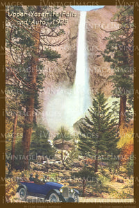 Yosemite Postcard 1925 - 12