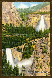 Yosemite Postcard 1935 - 14