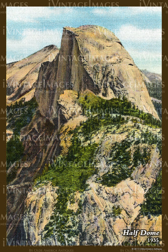 Yosemite Postcard 1935 - 16