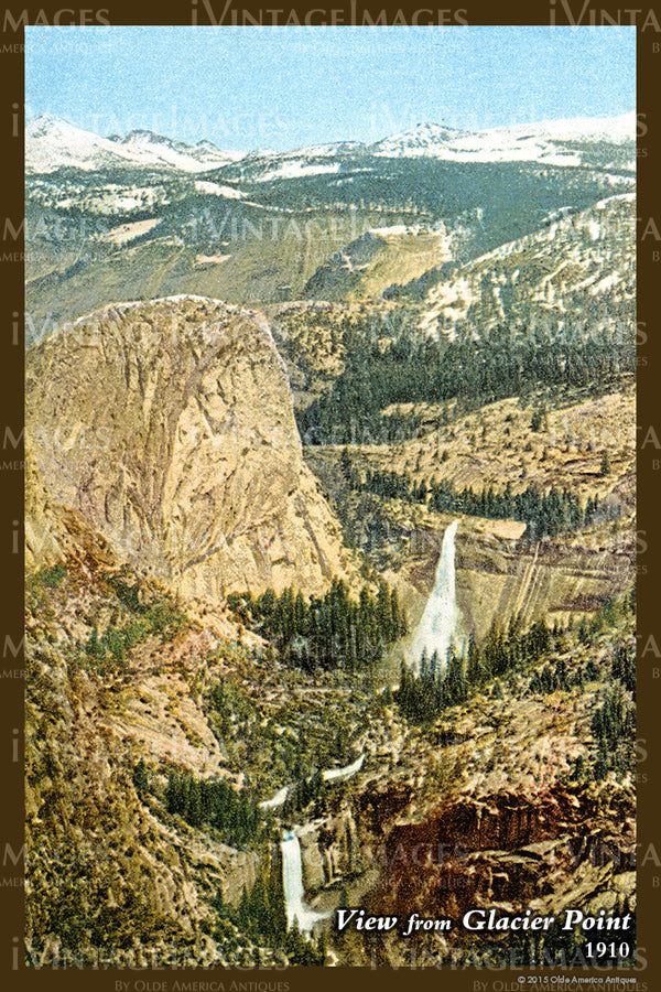 Yosemite Postcard 1910 - 17