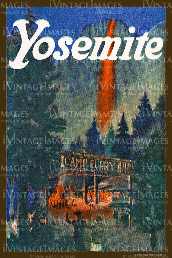 Yosemite Poster 1925 - 28