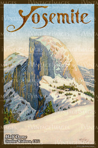 Yosemite Widforss Painting 1922 - 29