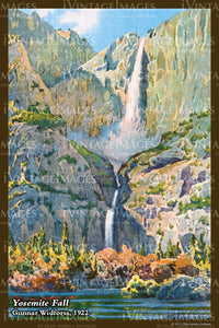 Yosemite Widforss Painting 1922 - 30