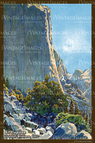 Yosemite Widforss Painting 1922 - 32