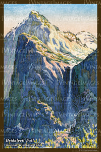 Yosemite Widforss Painting 1922 - 33