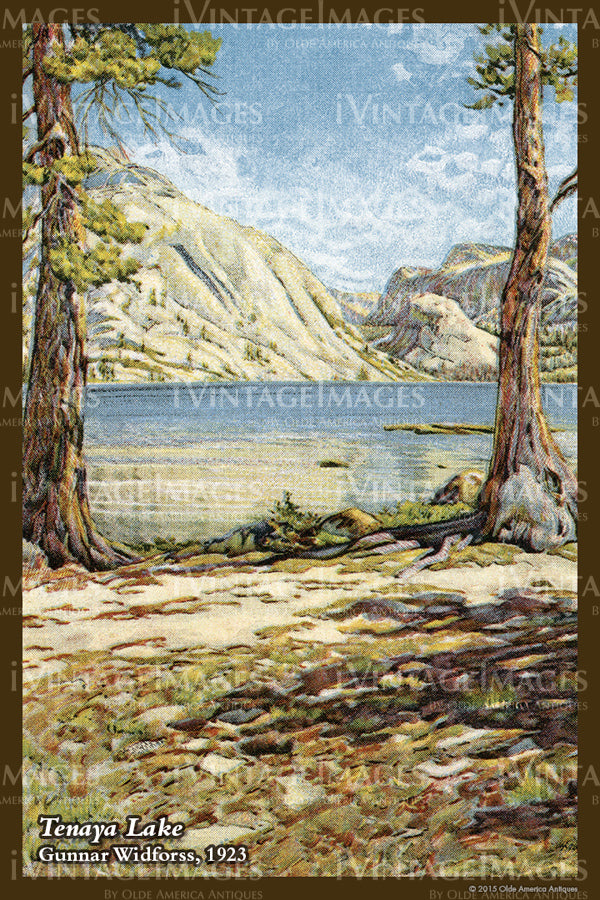 Yosemite Widforss Painting 1923 - 38
