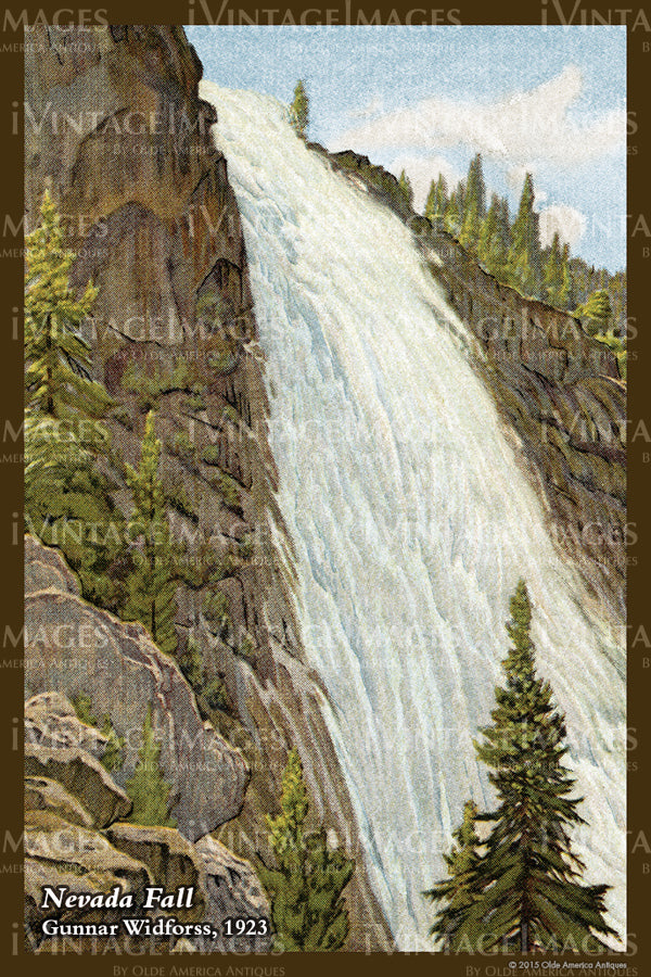 Yosemite Widforss Painting 1923 - 40