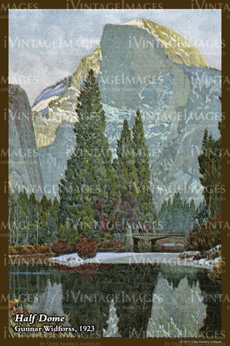 Yosemite Widforss Painting 1923 - 42