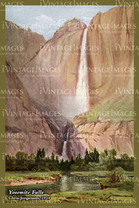 Yosemite Jorgensen Painting 1914 - 49