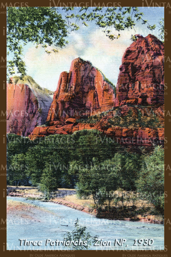 Zion Postcard 1930 - 2
