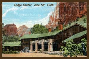 Zion Postcard 1928 - 3