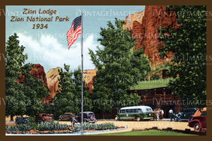 Zion Postcard 1934 - 6