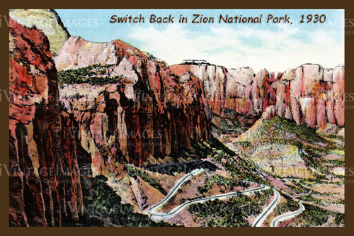 Zion Postcard 1930 - 8