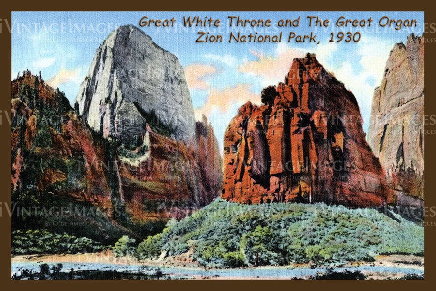 Zion Postcard 1930 - 11