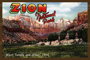 Zion Postcard 1934 - 17